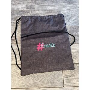 Thirty One Cinch Bag Backpack Thermal Insulated Lunch Beach Tote NWT Embroidered